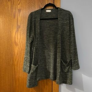 Altar’d State army green cardigan
